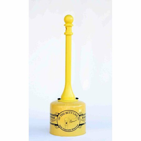 EAGLE SAFETY BUTT CANS, Galvanized Steel Can w/Poly Tube - Yellow, CAPACITY: 5 Gal. 1205